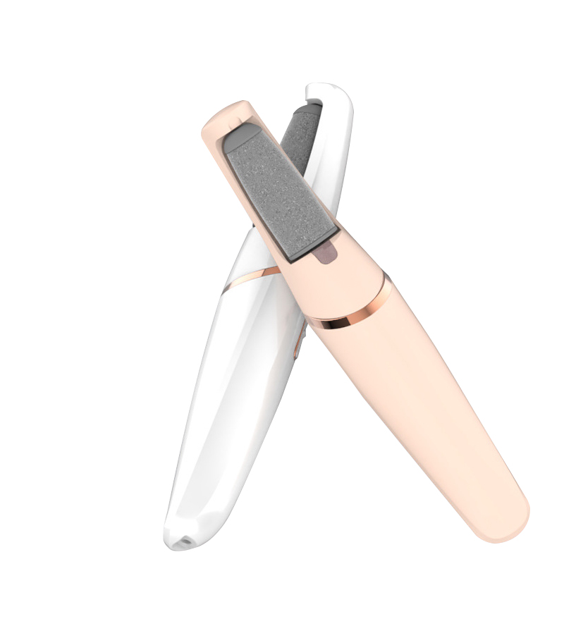 Fabricante Máquina de pedicure da cabeça de moagem dupla personalizada e recarregável, calos de banho de pé e máquina de pedicure de remoção de pele morta, moedor de pé elétrico indolor (SF-5001)